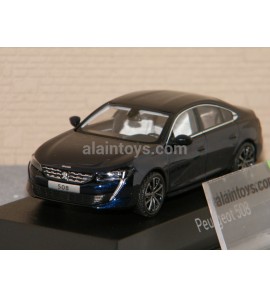 PEUGEOT 508 Dark Blue 2018 NOREV 1/43 Ref 475821