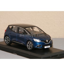 RENAULT SCENIC 2016 Cosmos Blue & Black NOREV 1/43 Ref 517733