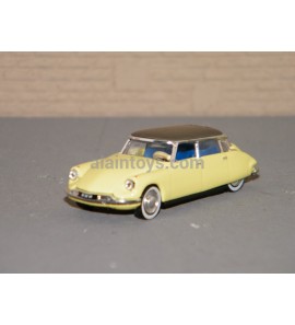CITROËN DS 19 1958 Jonquille Yellow NOREV 1/87 Ref 157085