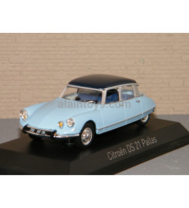 CITROËN DS 21 Pallas 1967 Monte Carlo Blue & Orient NOREV 1/43 Ref 157083