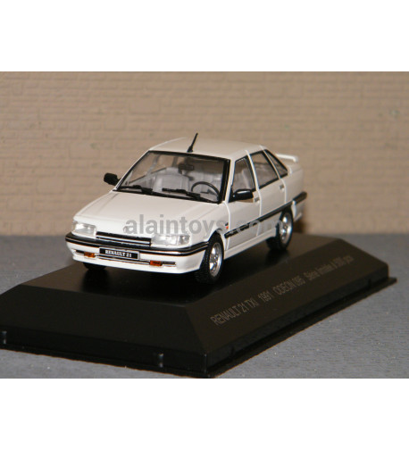 Modèle Réduit Renault 21 Turbo DUVi 1:43 - Blanc, Résine, Occasion état Neuf En Boîte