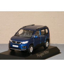 PEUGEOT Rifter 2018 Bleu NOREV 1/43 Ref 479061