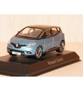 RENAULT SCENIC 2016 Céleste Blue & Black NOREV 1:43 Ref 517735