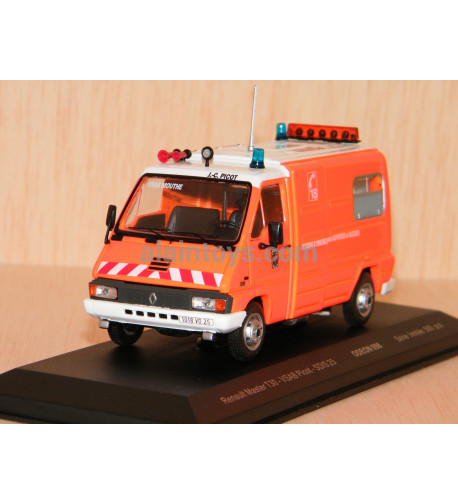 Modellino Furgone Renault Master T30 VSAB Sanicar SDIS 28, ODEON, Scala 1:43, Réf 099, Colore Rosso - Foto 5